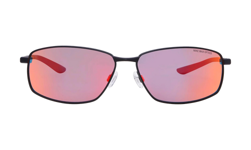 PIVOT SIX M SUNGLASSES "BLACK / DARK GREY / GREY / RED MIRROR" DQ0927 011