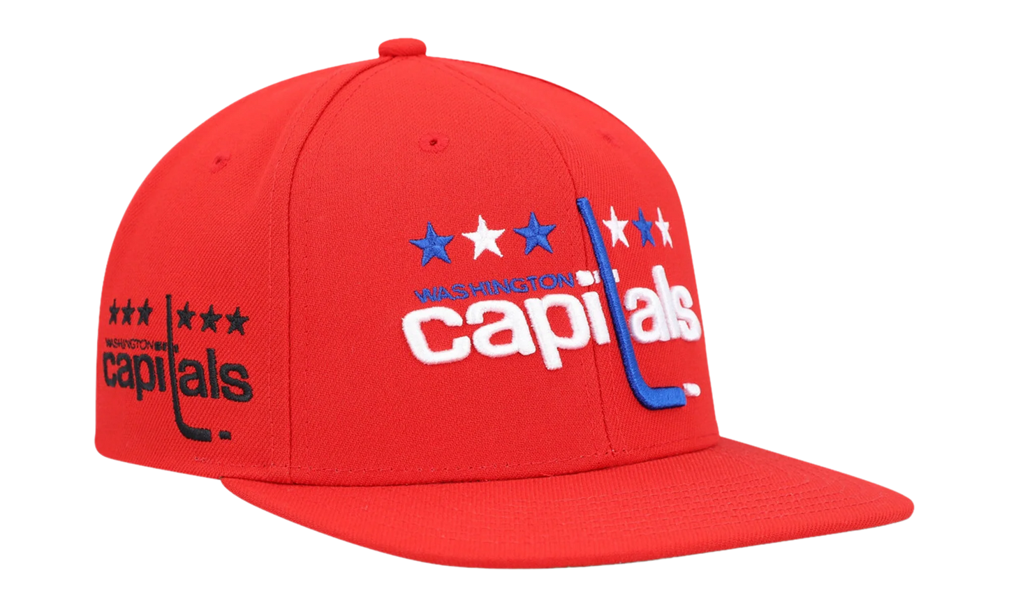 NHL Alternate Flip Snapback Cap "Washington Capitals - Red" 6HSSDX22015 WCARED1