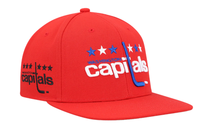 NHL Alternate Flip Snapback Cap "Washington Capitals - Red" 6HSSDX22015 WCARED1