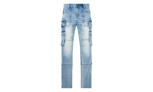 Slate Cargo Skinny Jeans "Vintage Indigo" MF23D678 B1839VNTI