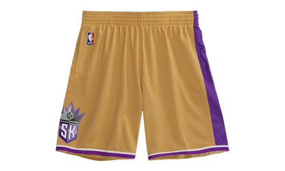 NBA Swingman Shorts "2005 Sacramento Kings - Gold" SMSHAC19179 SKILTGD05