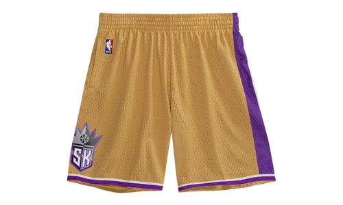 NBA Swingman Shorts "2005 Sacramento Kings - Gold" SMSHAC19179 SKILTGD05