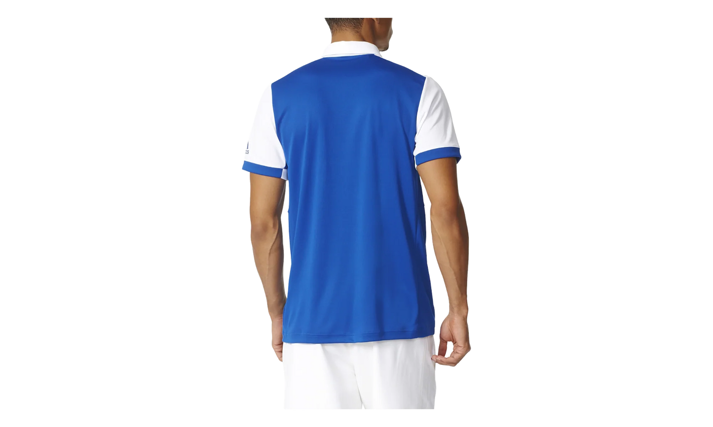 T16 CC Team Tennis Polo "Blue / White" AO3593