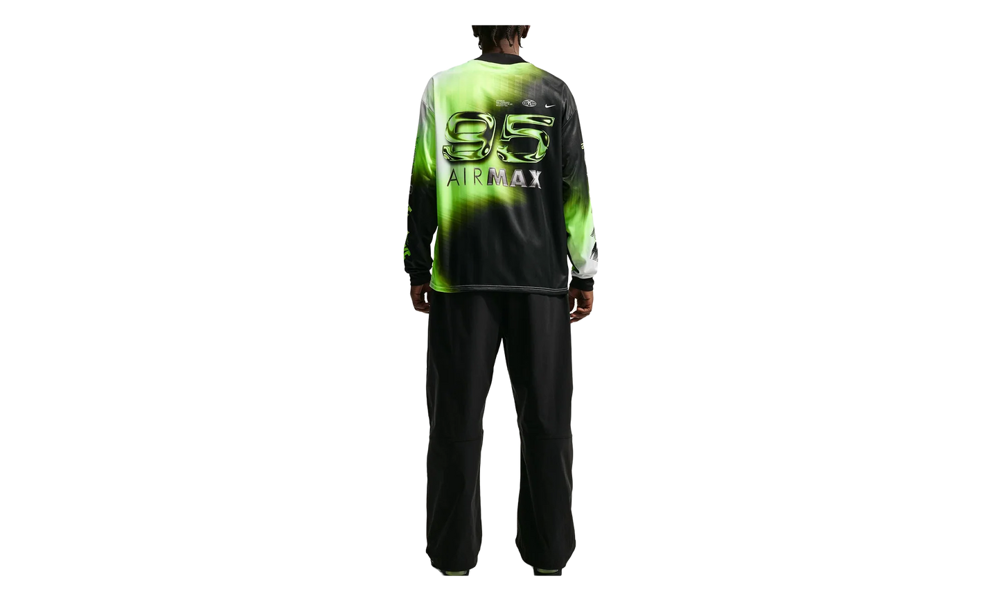 Dri-FIT Long-Sleeve Soccer Jersey "Volt/Black/White" IQ1015 702
