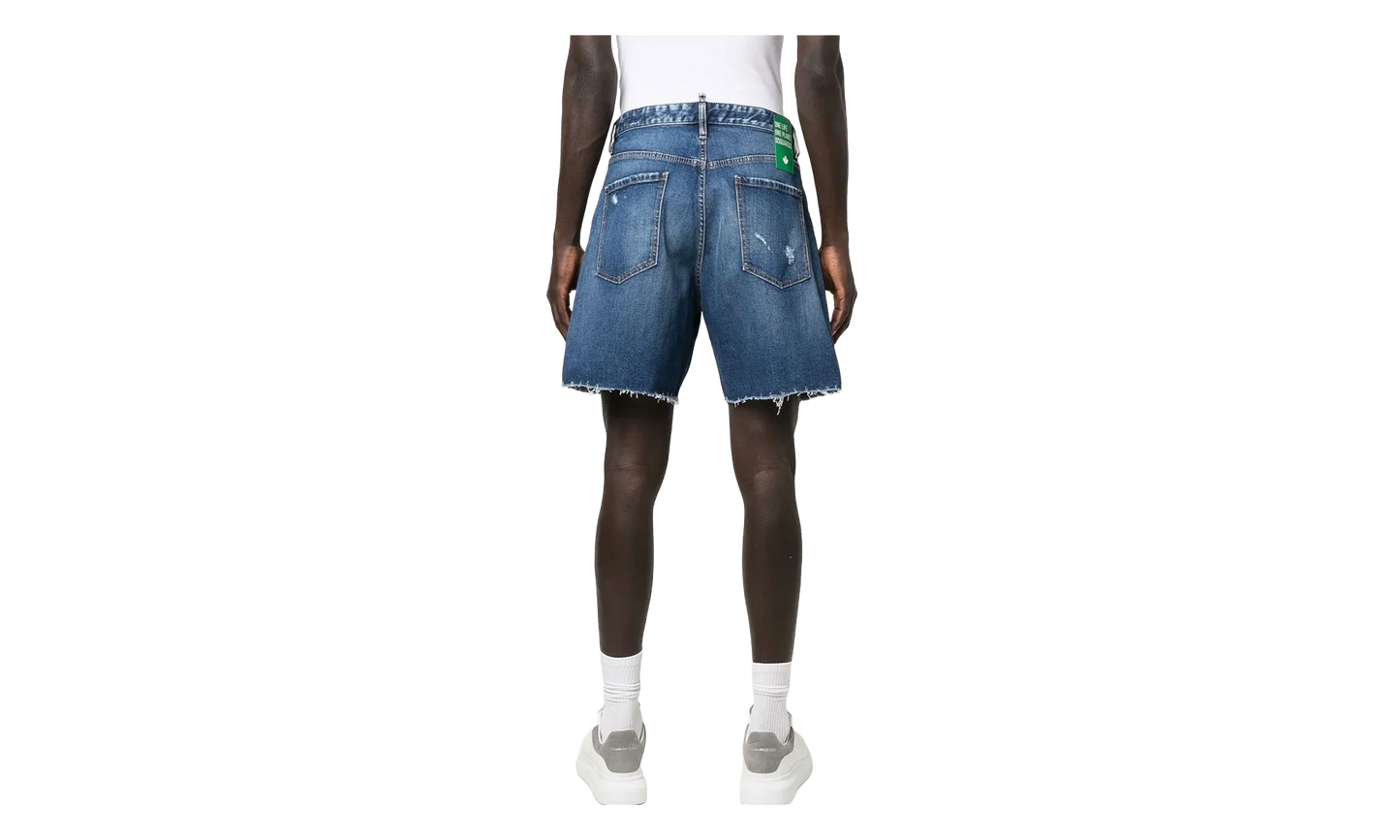 One Life One Planet Denim Shorts "Navy Blue" S78MU0038S30817470