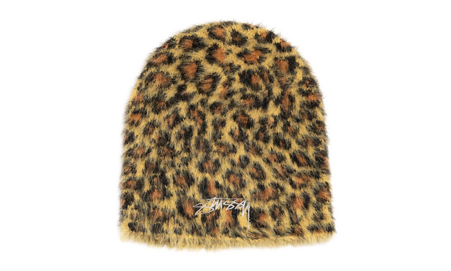 LEOPARD SKULLCAP "Brown" STUS351