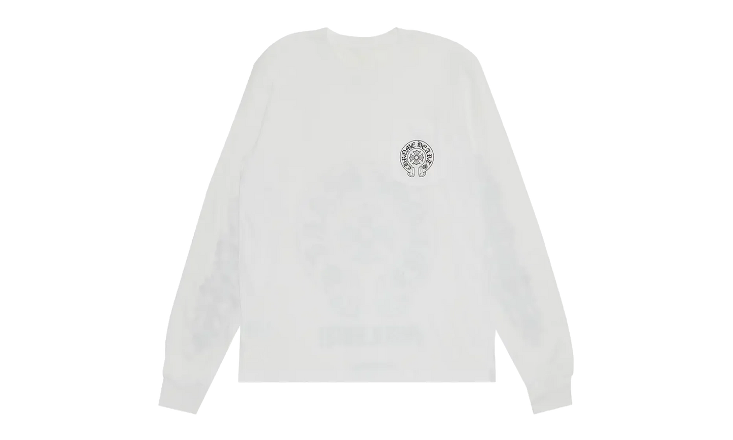 Malibu Exclusive L/S T-shirt "White" CHRM1189