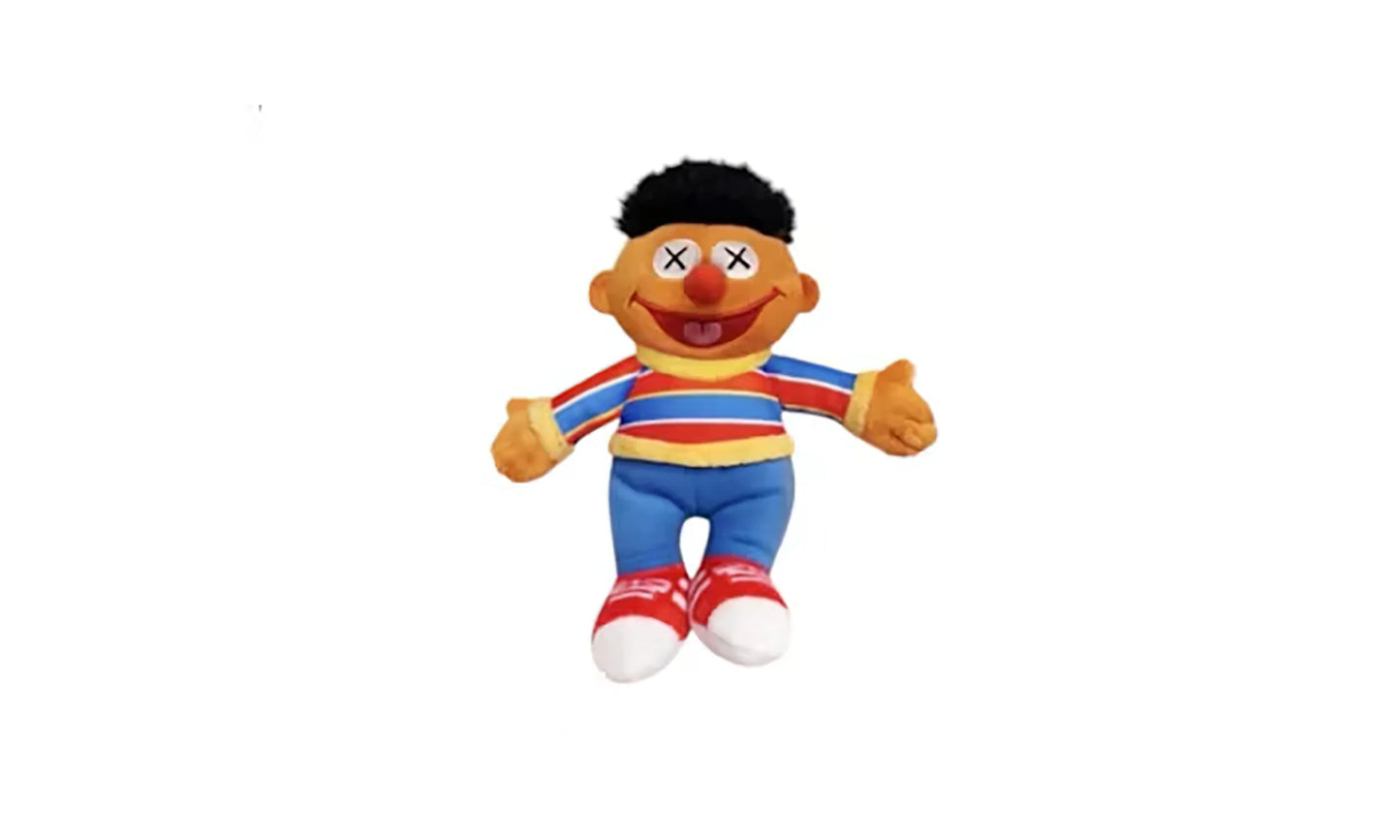 Sesame Street Water Parade Ernie Plush Keychain "Orange" KAWS202452