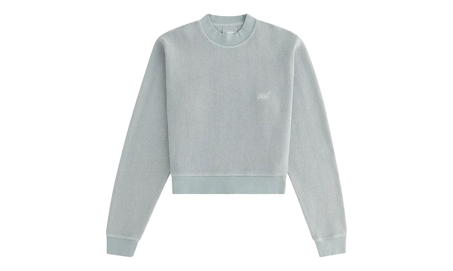 Haylen Cropped French Terry Crewneck "Dark grey" KHW030196 333