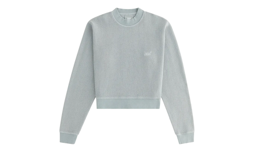 Haylen Cropped French Terry Crewneck "Dark grey" KHW030196 333