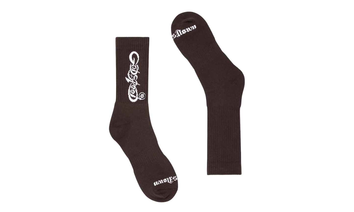 New Age Logo Socks "Mocha" GS143
