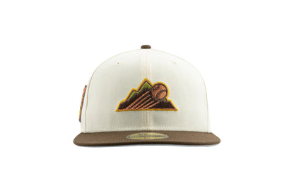 Colorado Rockies 25th Anniversary 59FIFTY Fitted Hat "Off-White" 70743201
