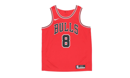 NBA Chicago Bulls Icon Edition Swingman Jersey "Zach Lavine - Chicago Red / Black / White" CW3660 660
