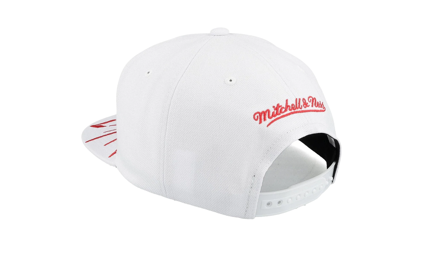 NBA Aftershock Snapback Cap "Chicago Bulls - White" HS8555 CBUWHIT