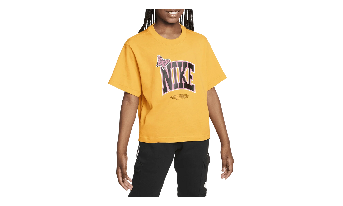 Sportswear Boxy T-shirt GS "Yellow" FD5371 739
