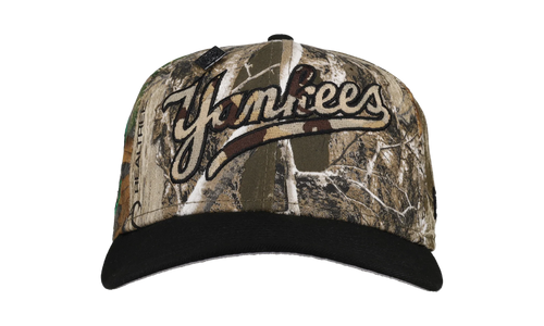 59FIFTY New York Yankees 1999 World Series Fitted Hat "Black / Real Tree" NE253