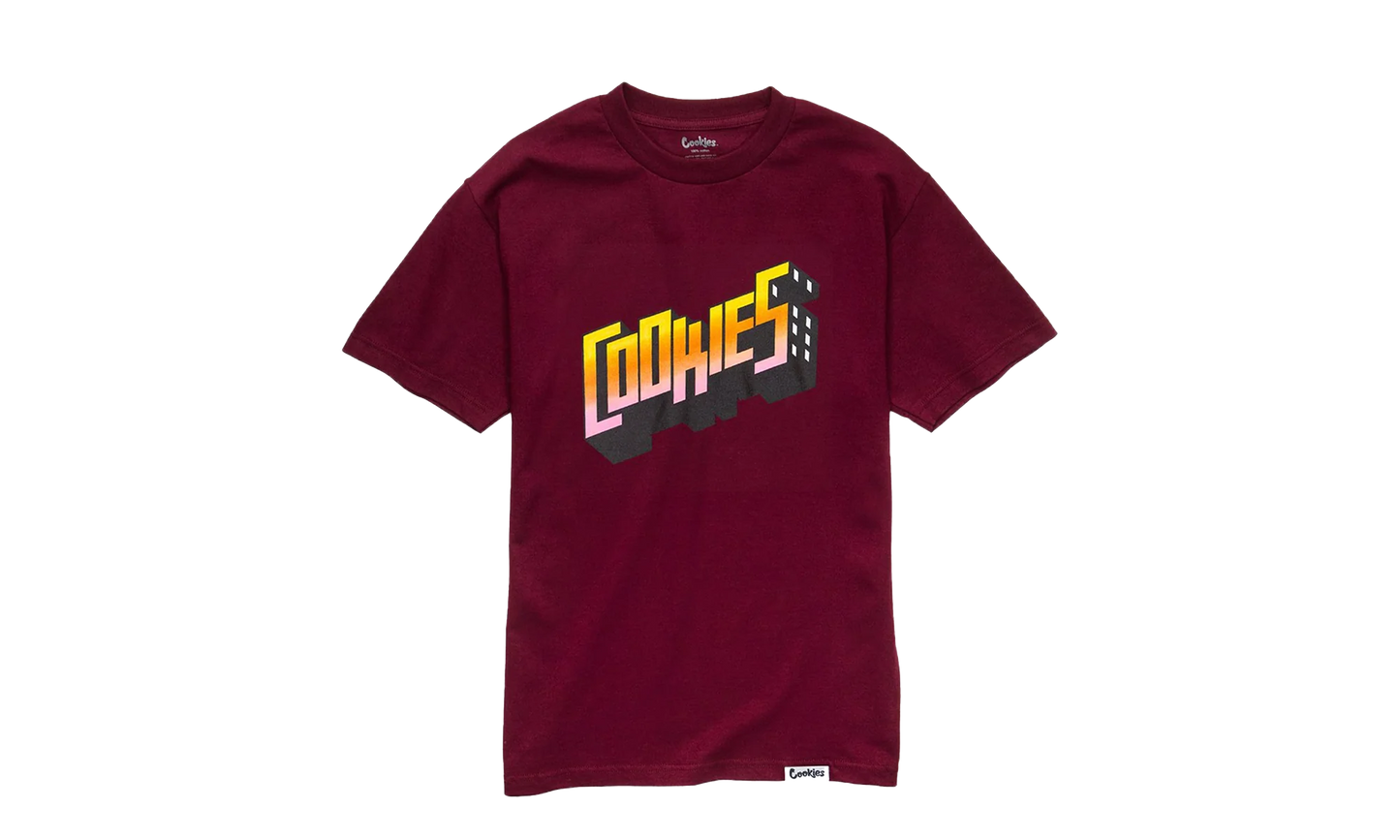 Retro Tee Shirt "Burgundy" 1546T4378 BUR