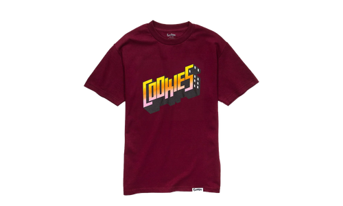 Retro Tee Shirt "Burgundy" 1546T4378 BUR