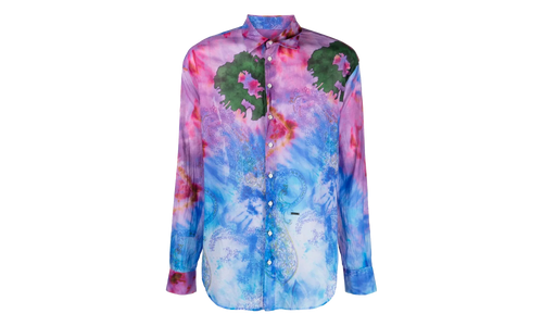 Azure Patterned Shirt "Multicolor" S71DM0614S76674002S