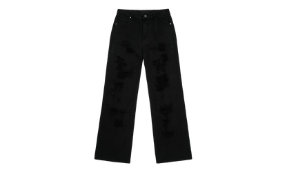 Jamie Wide Leg Flare Jeans "Black" MSPTD894 B1616BKSCR