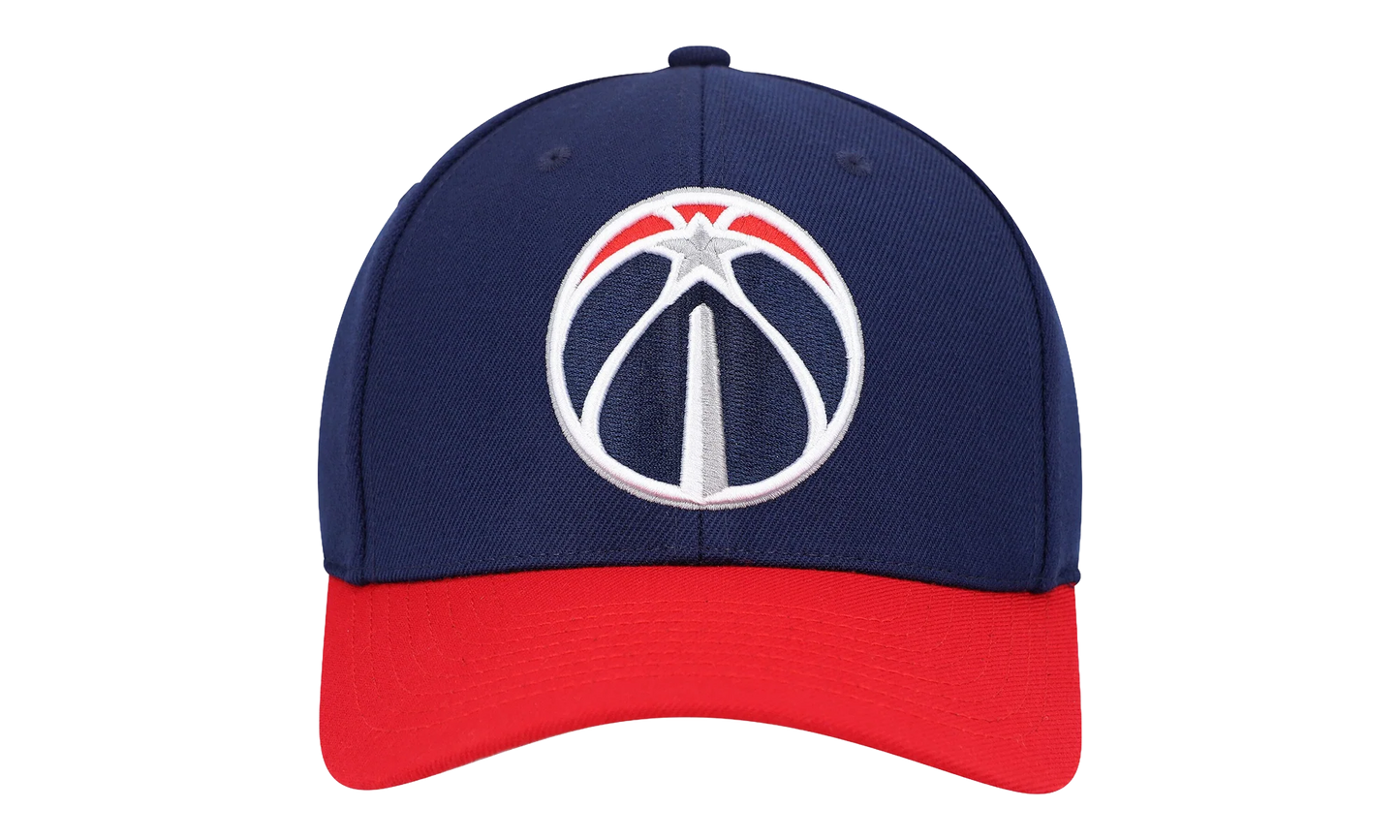 NBA Team 2 Tone 2.0 Stretch Snapback Cap "Washington Wizards - Navy / Red" HHSS3265 WWIYYPPPNYRD