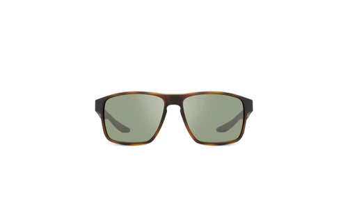 Essential Venture Sunglasses "Matte Tortoise / Green / Gunmetal Flash" EV1001 200
