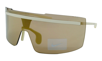 Echo Shield M Sunglasses "Matte Coconut Milk / Gold Mirror" FD1884 113