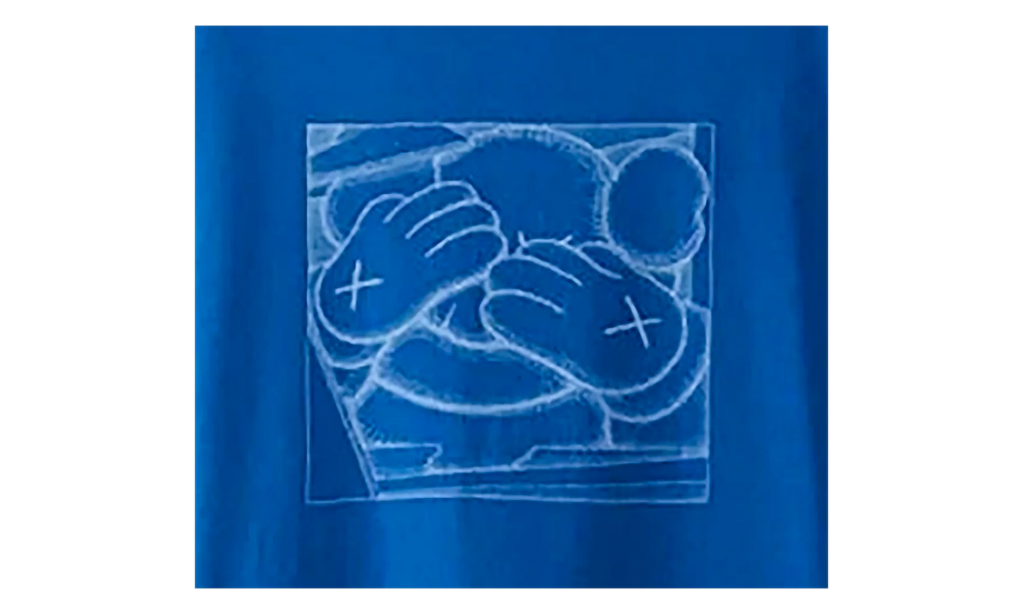 KAWS x Uniqlo Chum Tee (Asia Sizing) "Blue" KAWS202503