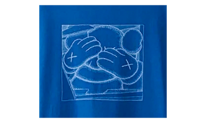 KAWS x Uniqlo Chum Tee (Asia Sizing) "Blue" KAWS202503