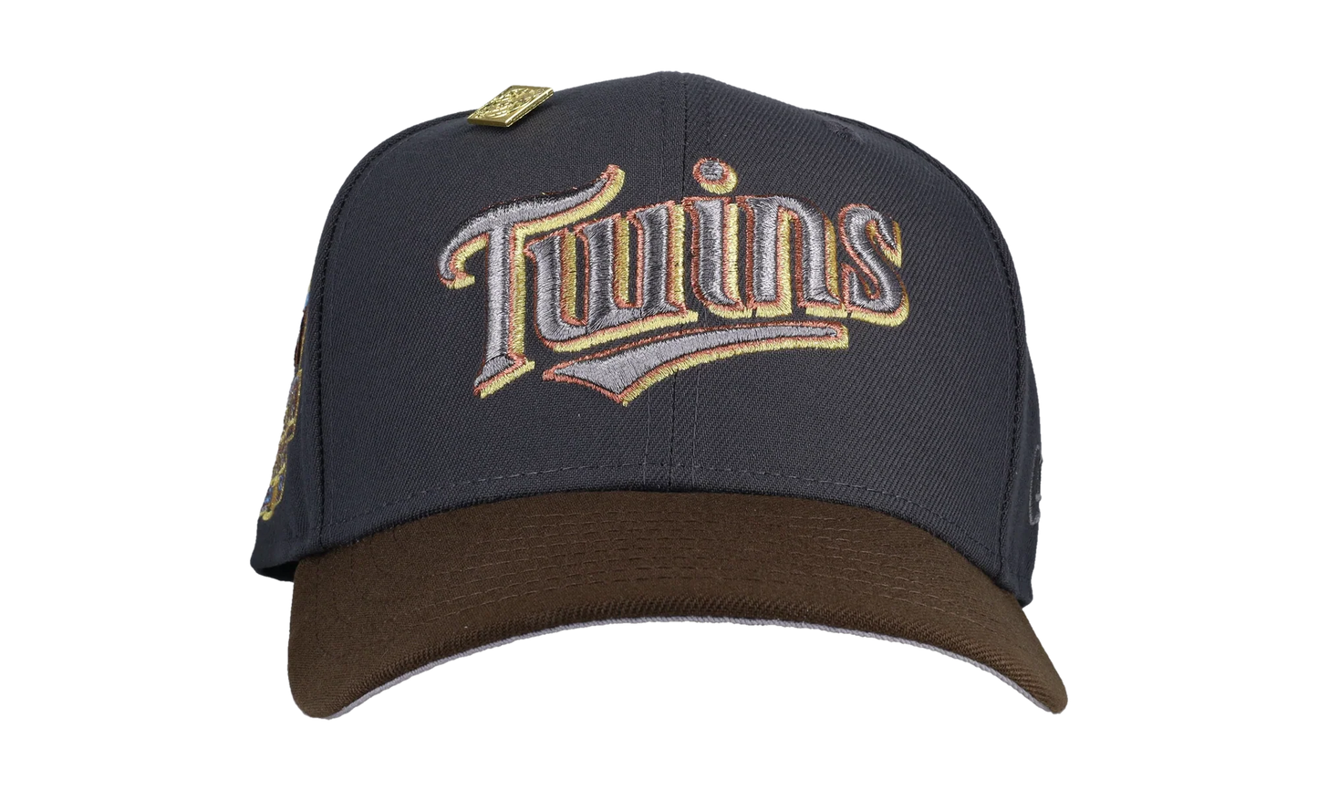 59FIFTY Minnesota Twins 2014 All Star Game Fitted Hat "Graphite / Walnut" NE163