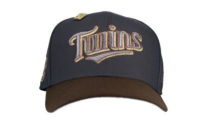 59FIFTY Minnesota Twins 2014 All Star Game Fitted Hat "Graphite / Walnut" NE163