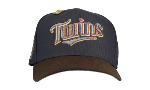 59FIFTY Minnesota Twins 2014 All Star Game Fitted Hat "Graphite / Walnut" NE163