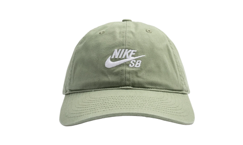 SB Club Unstructured Skate Cap "Oil Green / White" HF7278 386