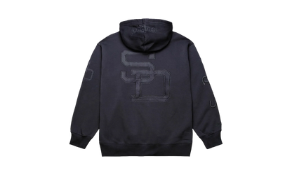 Padres Phantom Fleece Hoodie "San Diego Padres - Black" TH16142 SDPBLCK