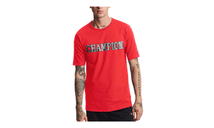 C-Life Heritage 3-D Logo T-Shirt "Red" GT19 586338 2WC