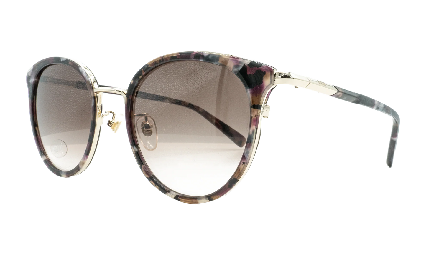Round Sunglasses "Marble Wine" MCM676SA-614