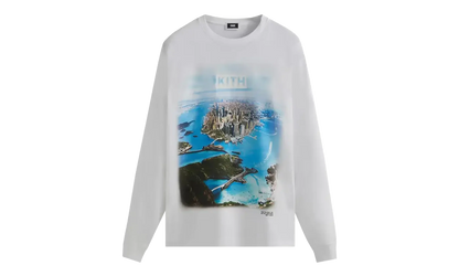 South FerryLong Sleeve Tee "White" KITH81