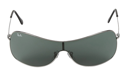 Highstreet Shield Sunglasses "Gun Metal" RB3211-004-71_38