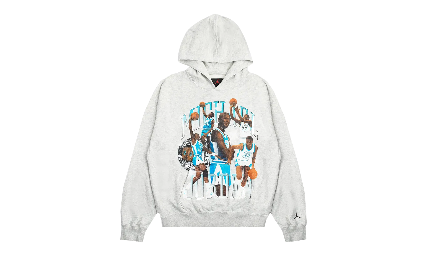Air Jordan Jordan Flight Hoodie "Grey Heather / Black" HV0113 050