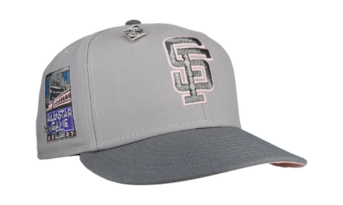 59FIFTY San Francisco Giants 2007 All Star Game Fitted Hat "Grey / Pink / Silver" NE363