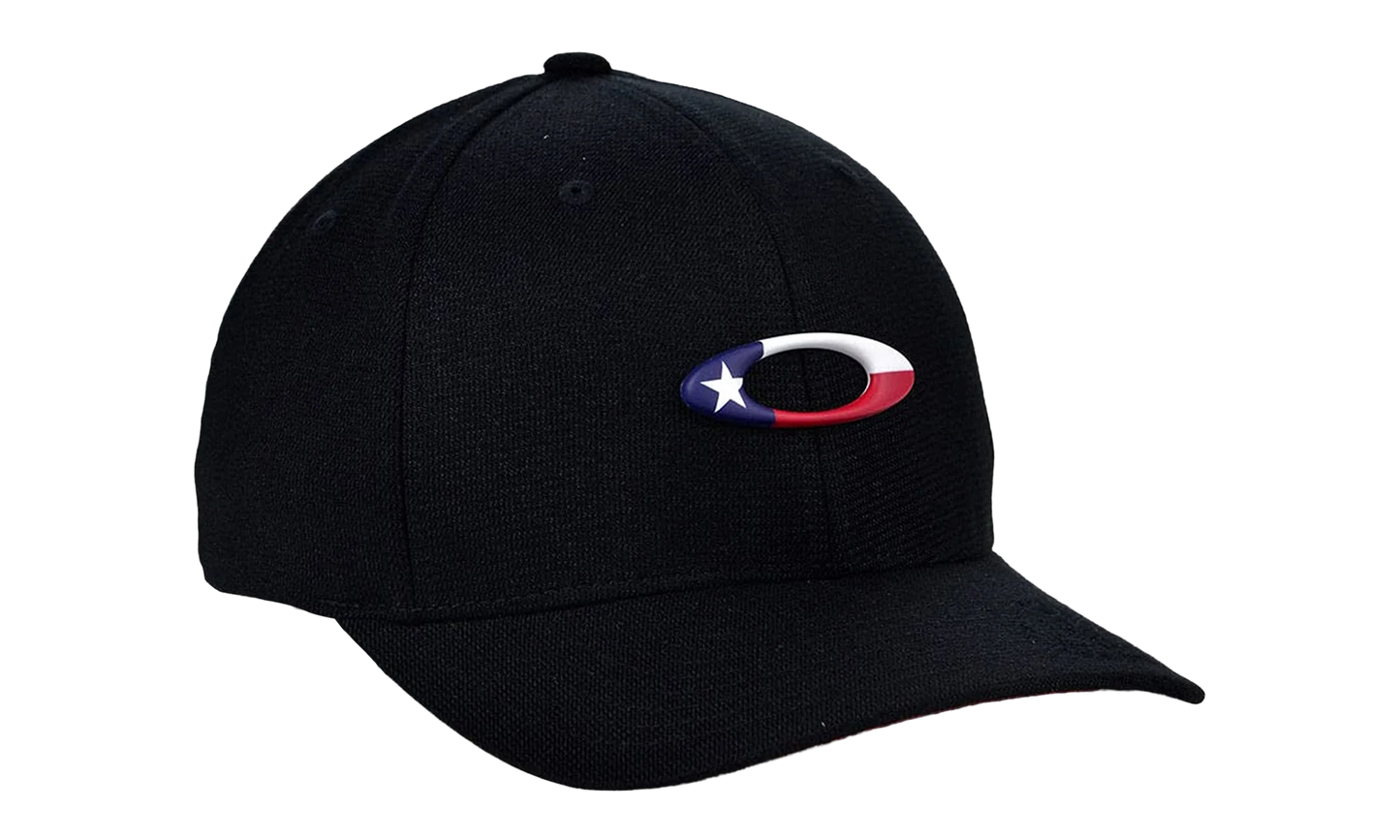 Tincan Flag Texas Baseball Cap "Blackout" FOS900139 02E