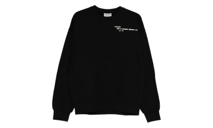 Punched Sweatshirt "Black" I036039 89XX