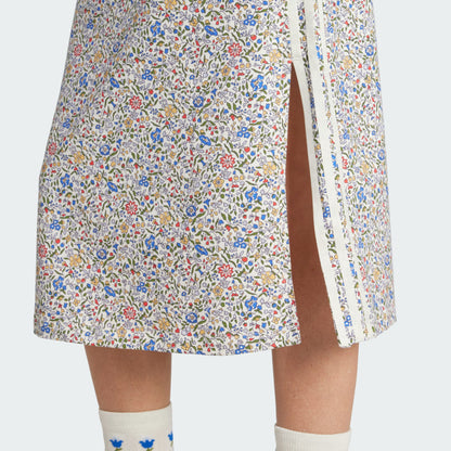 Women's adidas adidas Originals x Liberty London Bodycon 3-Stripes Maxi Dress