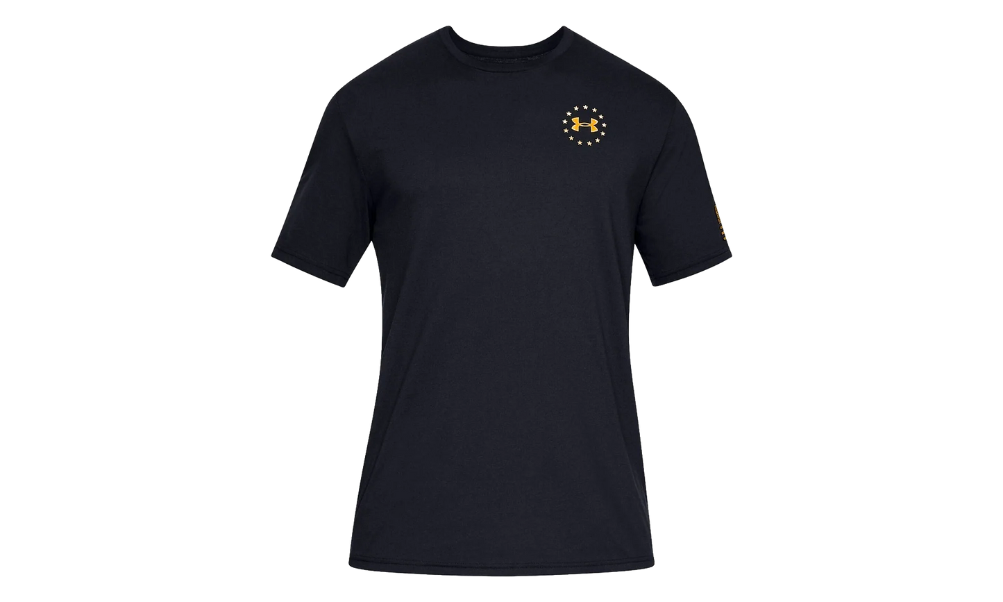 Freedom Flag T-Shirt "Black / Steeltown Gold" 1333350 003