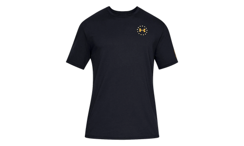 Freedom Flag T-Shirt "Black / Steeltown Gold" 1333350 003