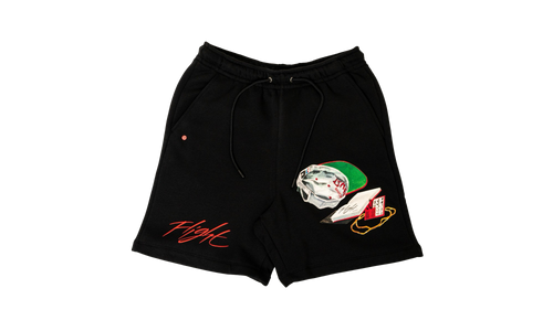 Flight Artist Series Jacob Rochester Fleece Shorts "Black" DQ7542 010