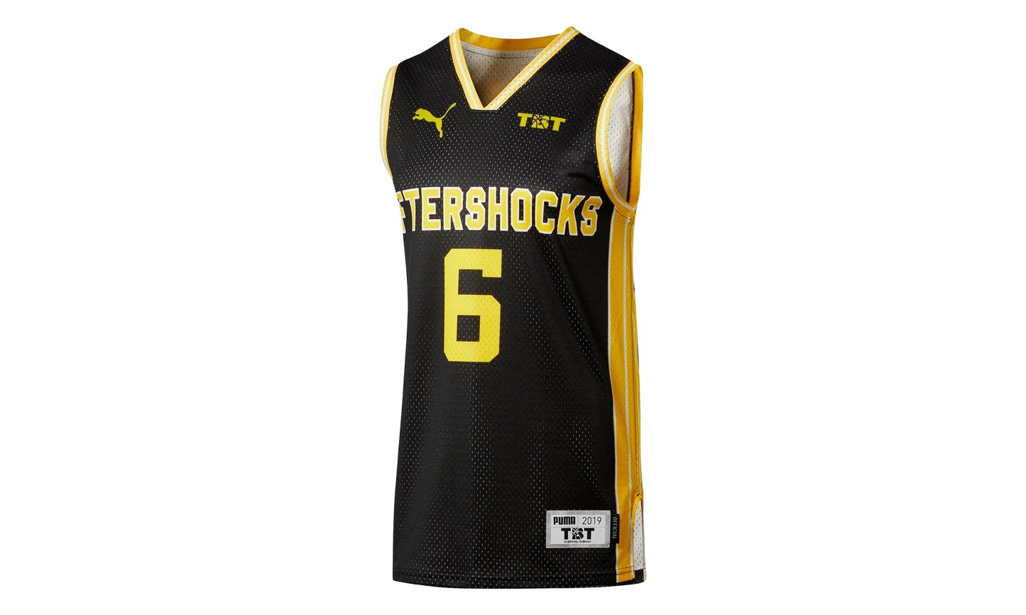 TBT Hoops Wichita State Shockers Jersey "Aftershocks - Black" 929150 06