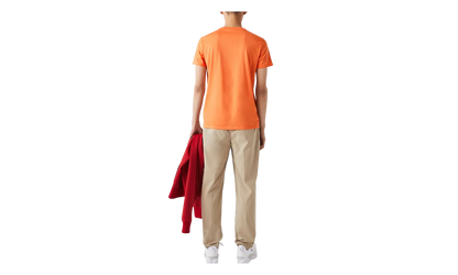 Crew Neck Pima Cotton Jersey T-shirt "Orange" TH6709 NPB