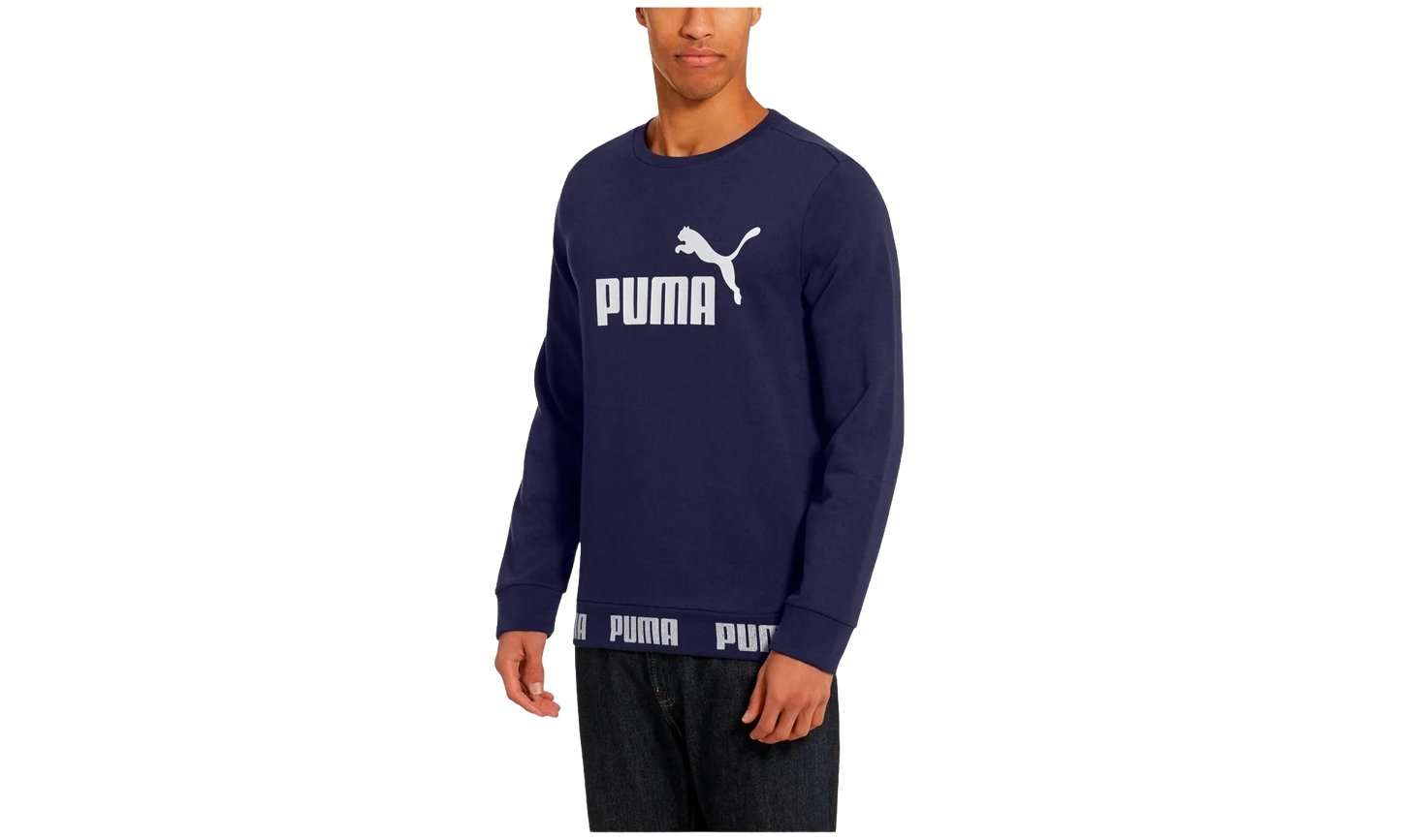 Amplified Crewneck Sweatshirt "Peacoat" 854736 06