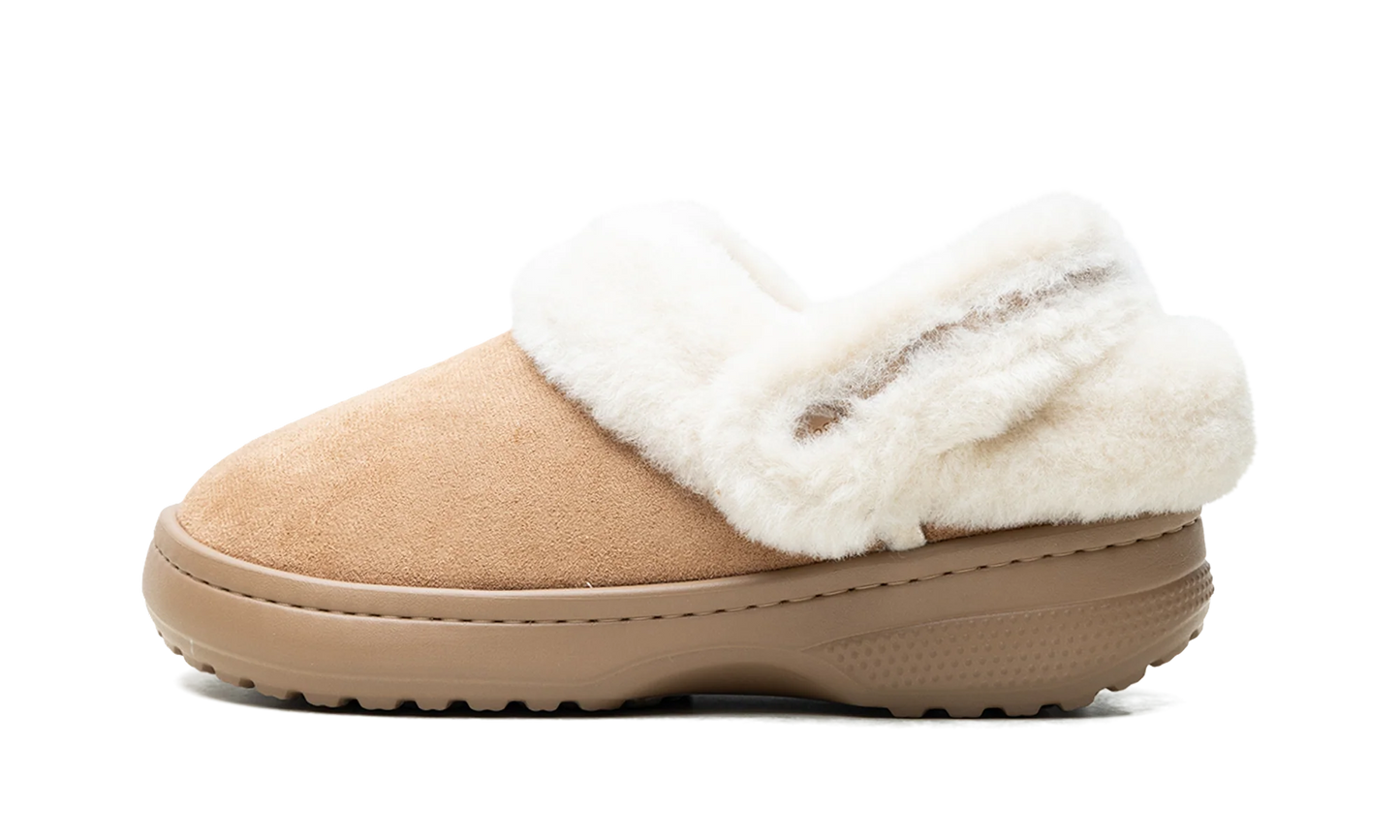 Classic Unfurgettable Vegan Suede Clog "Sepia" 212106 2EY